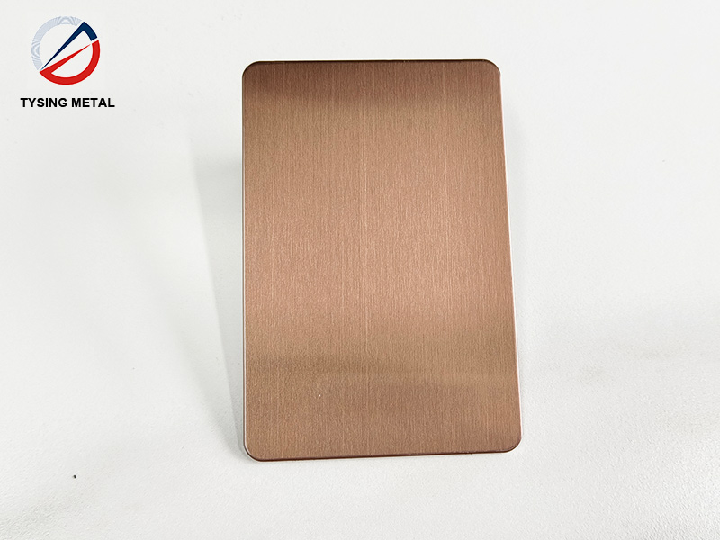 Copper Color Stainless Steel