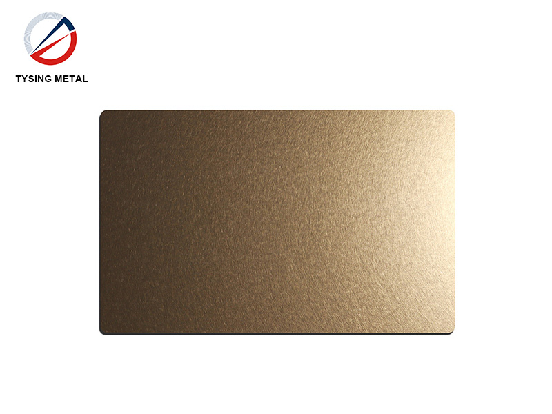 Stainless Steel Sheet Rose Gold