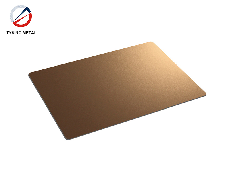 Stainless Steel Bronze Sheet