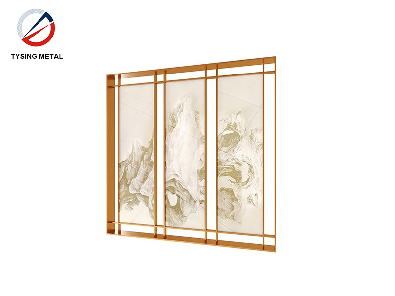 Room Divider Gold