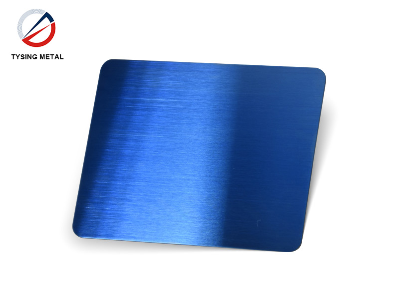 Blue Stainless Steel Sheet