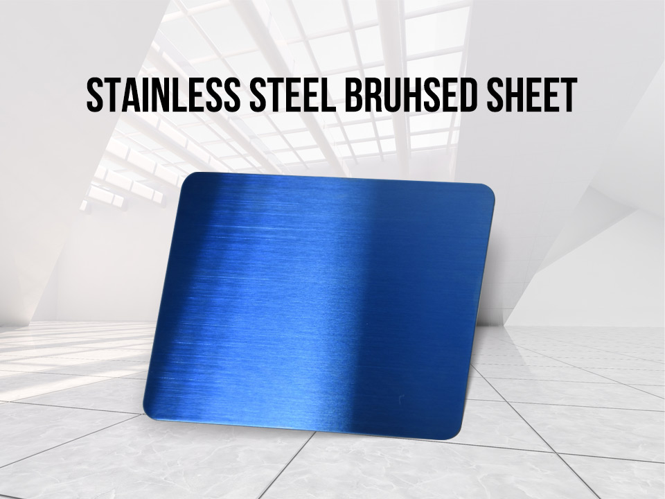 Blue Stainless Steel Sheet