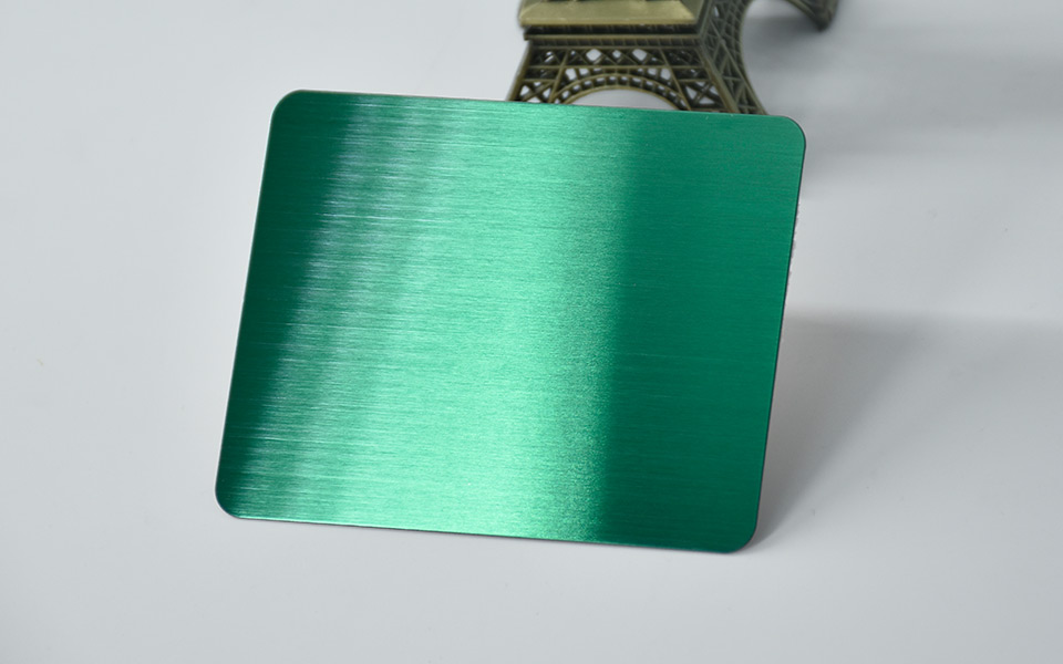 PVD Green Stainless Steel Sheet