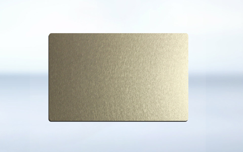 Champagne Gold Stainless Steel Sheet